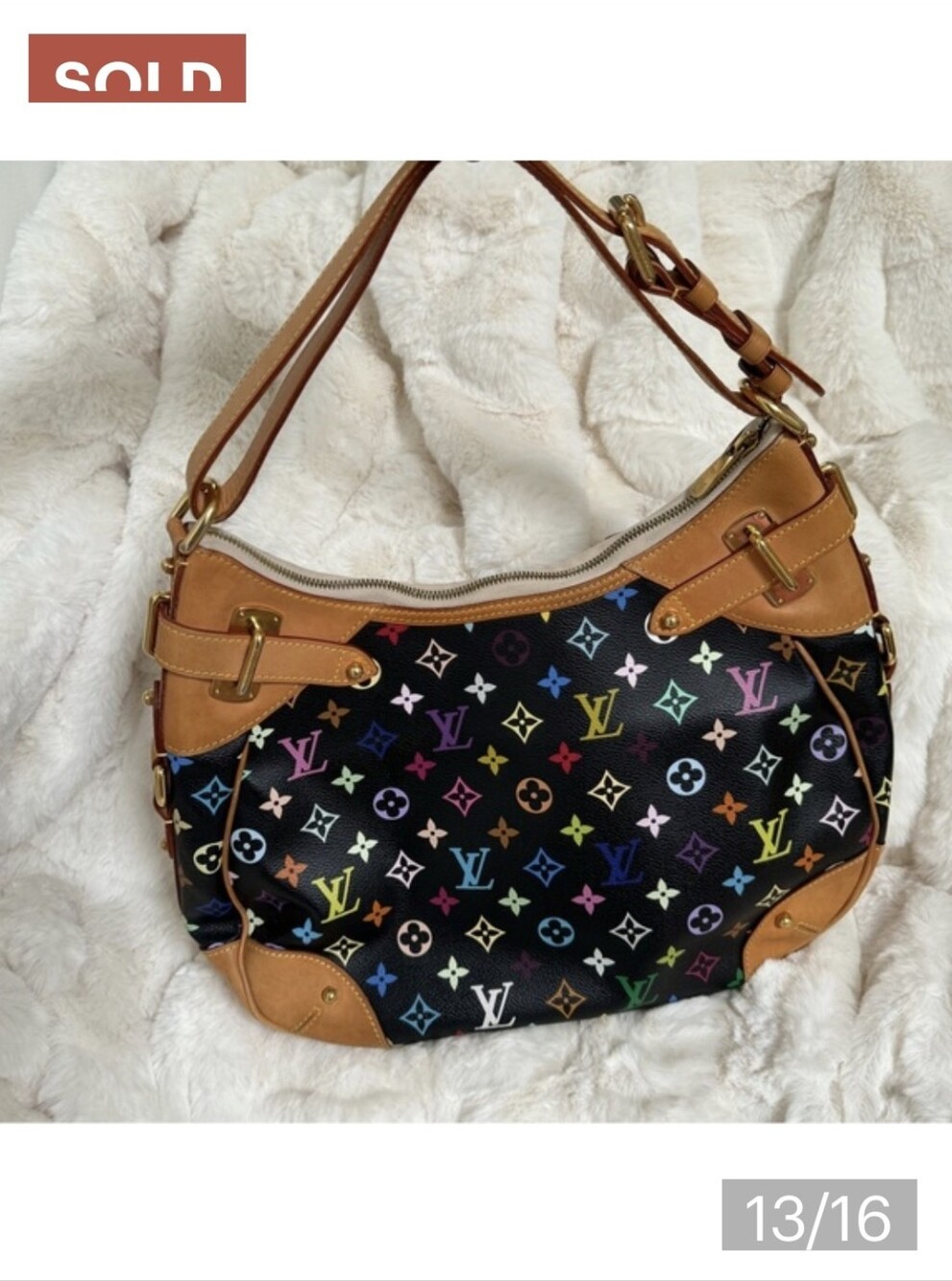 Louis Vuitton Monogram Multicolor Greta Bag